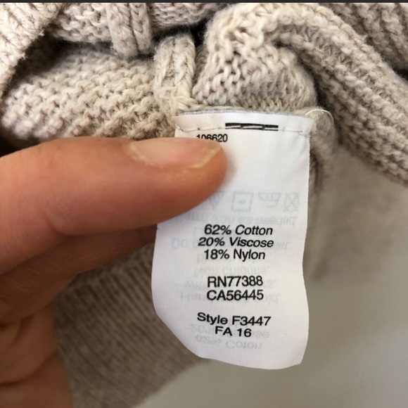 ⛔️SOLD⛔️Madewell tan riverside texture crew neck s - Picture 7 of 8